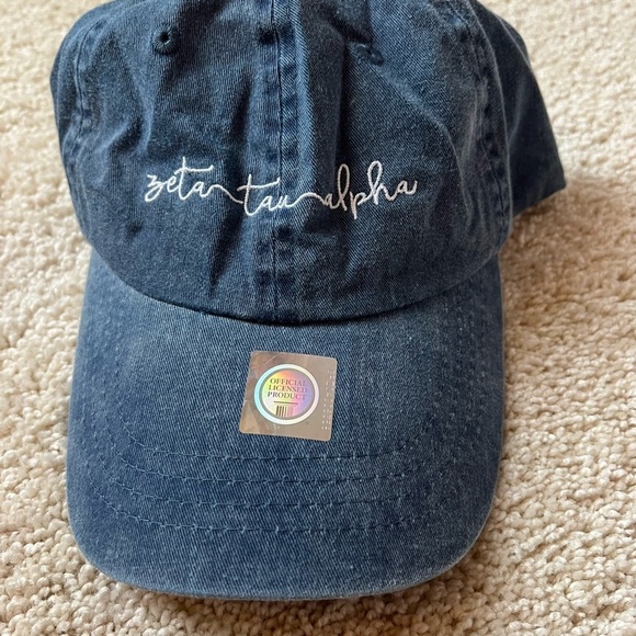 Port and Company Accessories - Zeta Tau Alpha Denim Hat